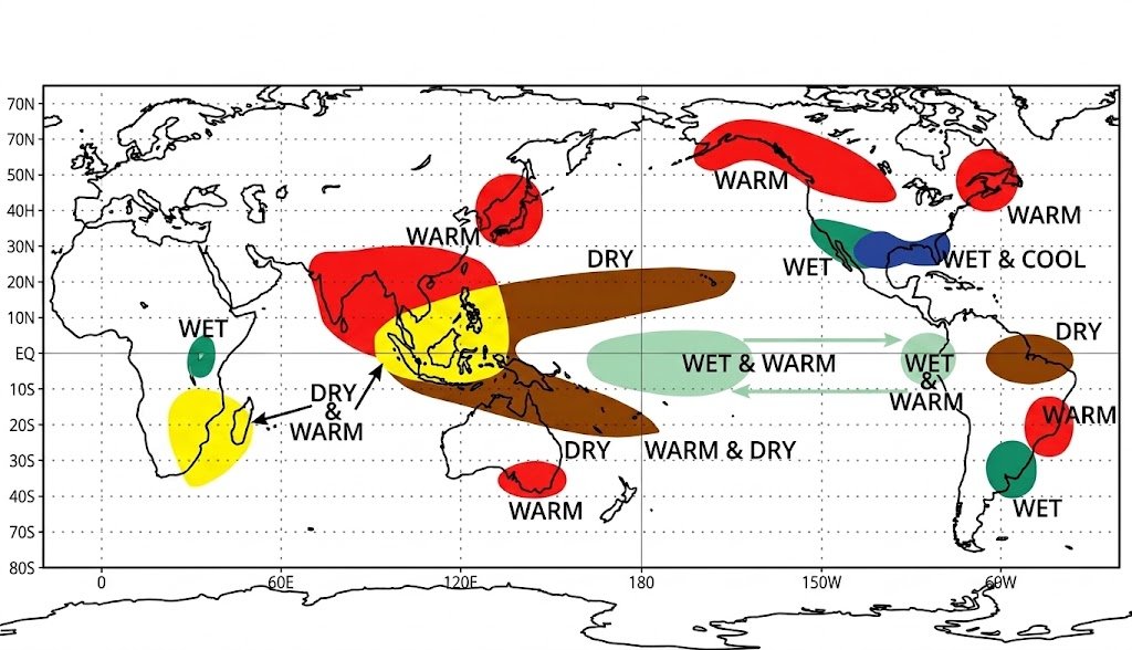 El Niño 2026: Rekordokat döntő időjárási mintázatok befolyásolhatják a Mauritiusra utazást